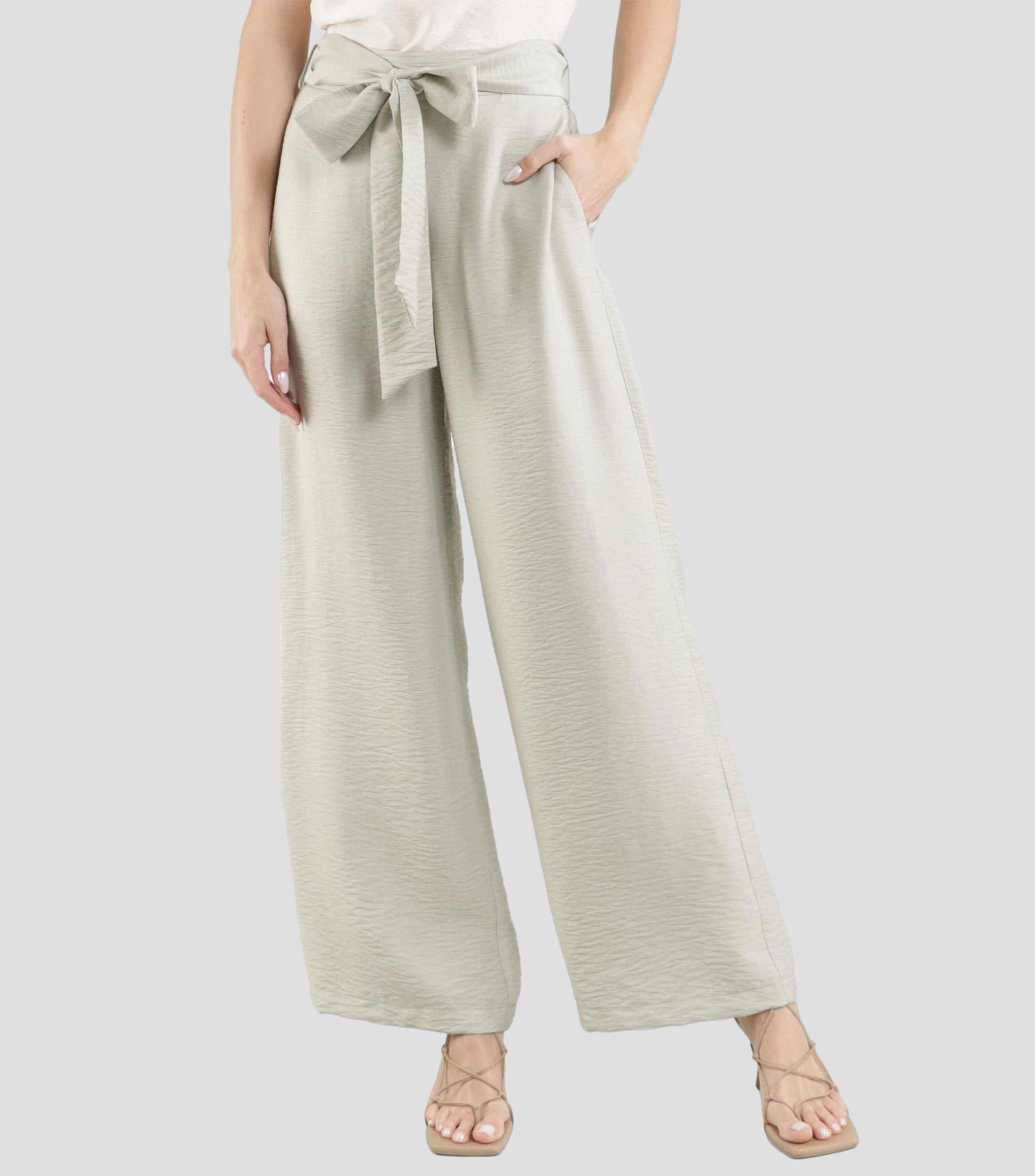 Pantalón con Cinta Mujer